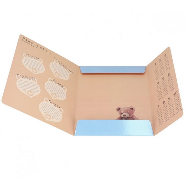 Teczka z gumką A4 Miś mix 583298 STARPAK